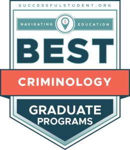 The 10 Best Graduate Criminology Programs's Badge