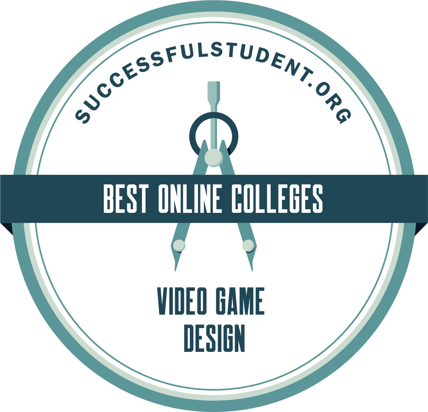 The Best Online Game Design Degrees's Badge
