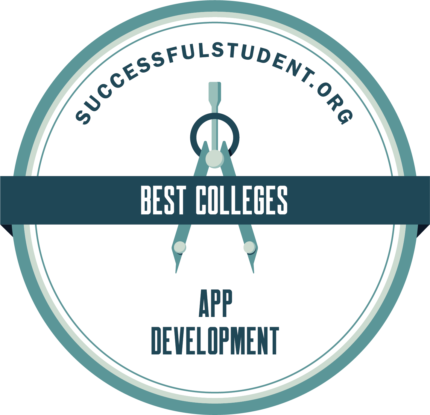 The Best App Development Colleges's Badge