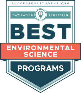 The Best Environmental Science Degree Programs Badge