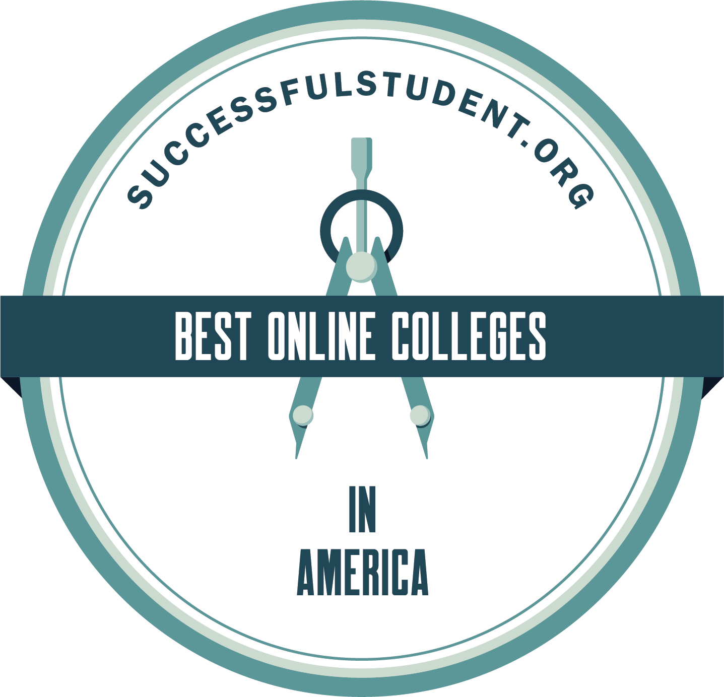 The Best Online Colleges in America's Badge