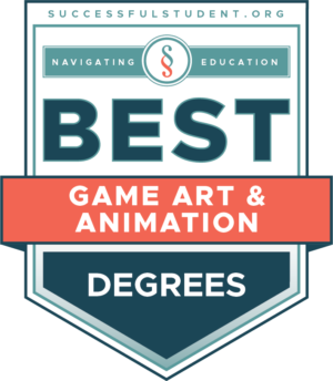 Game Art and Animation Colleges Badge