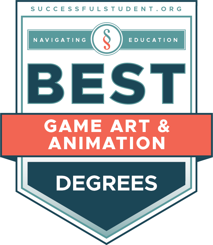 Game Art and Animation Colleges Badge