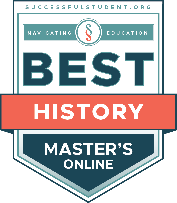 The Best Online Master’s in History Programs's Badge