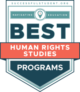Best Human Rights Studies Programs Badge