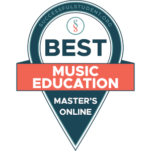 The Best Online Master's in Music Education Badge