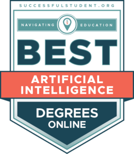 The Best Artificial Intelligence Degrees Online Badge