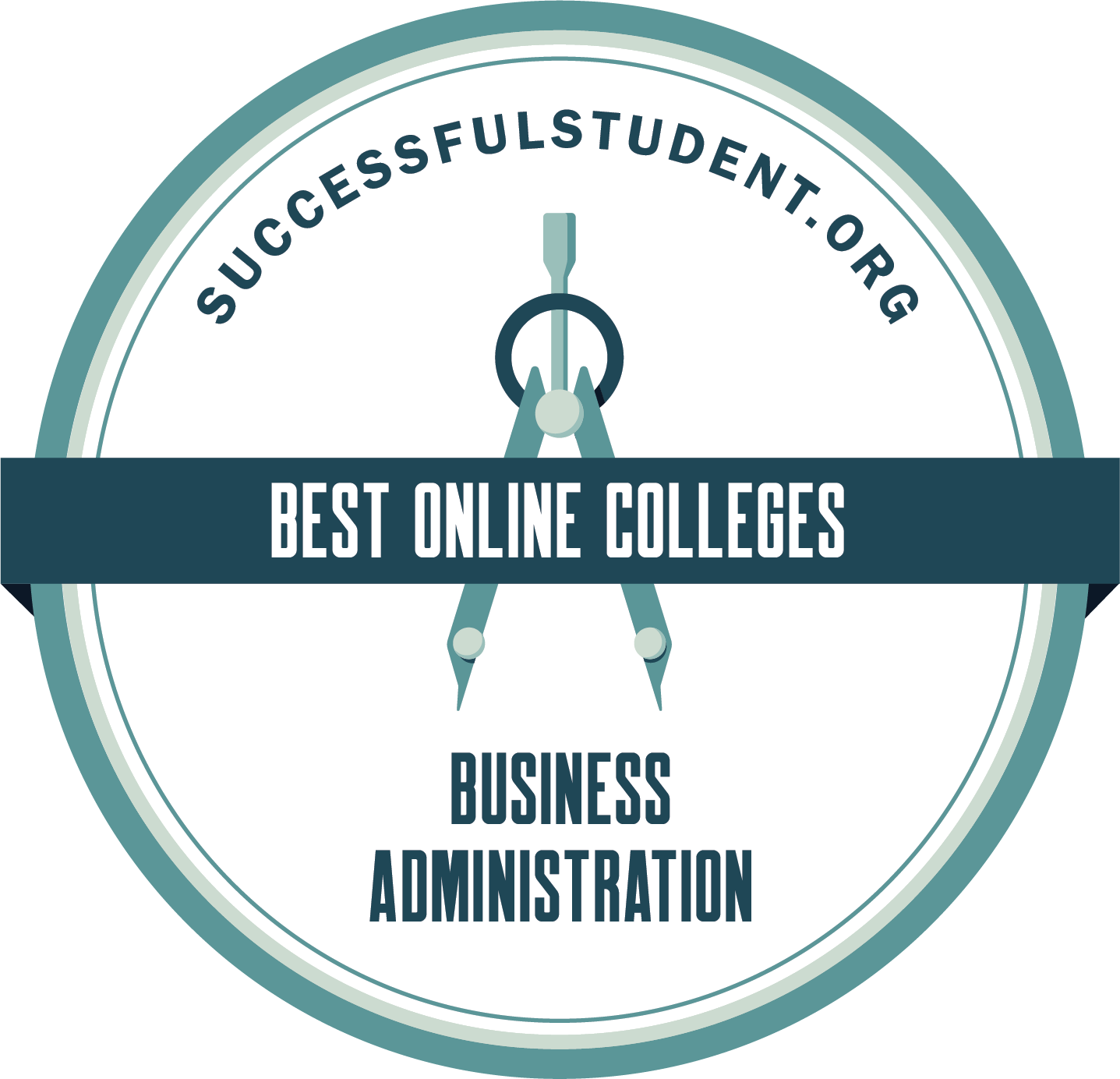 The Best Online Business Administration Colleges's Badge