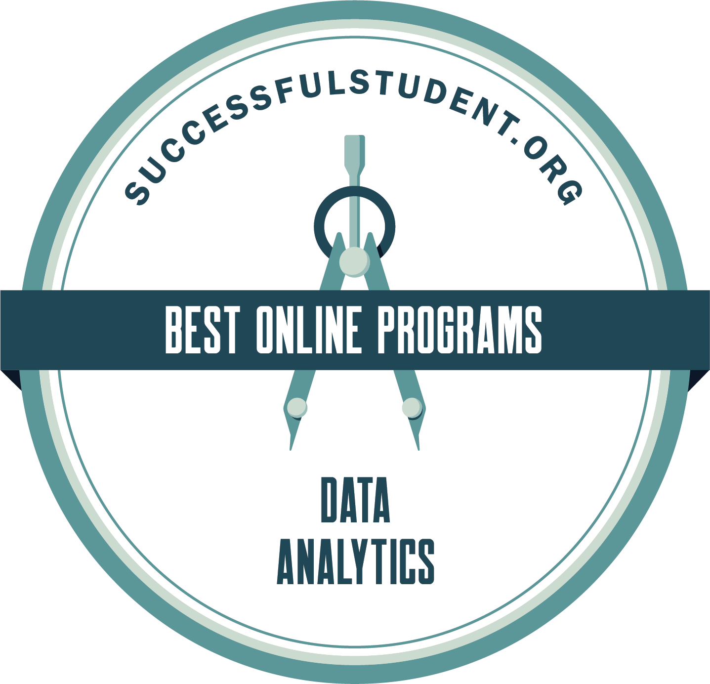 The Best Online Data Analytics Programs's Badge