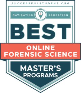Best Masters in Forensic Science Online Badge