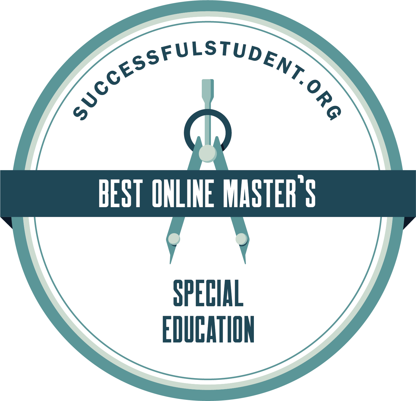 The Best Online Master’s Degrees in Special Education's Badge