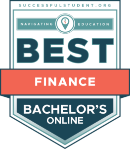 The Best Online Bachelor’s Degrees in Finance's Badge