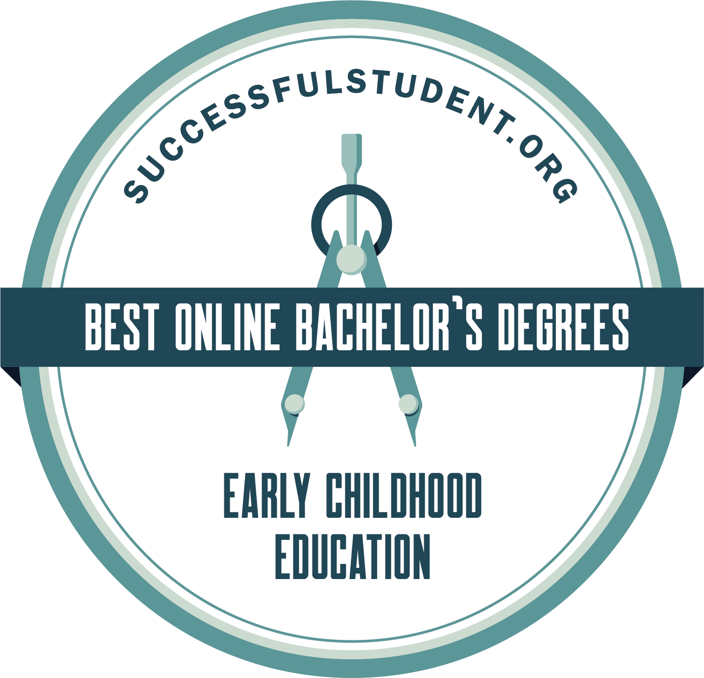 The Best Online Early Childhood Education Bachelor’s Degrees's Badge