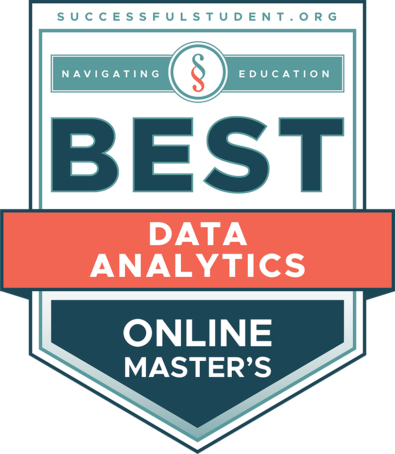 The Best Master’s in Data Analytics Online's Badge