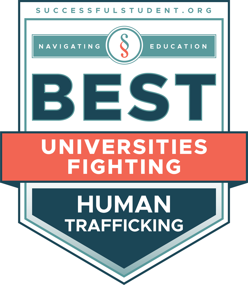 The Best Universities Fighting Human Trafficking's Badge