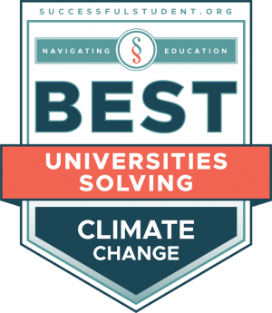 The Best Universities Solving Climate Change Badge